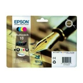 Kompatibel Tintenpatrone Epson C13T16264012 Gelb Schwarz Türkis Magenta von Epson, Toner und Druckertinte - Ref: S0239739, Pr...