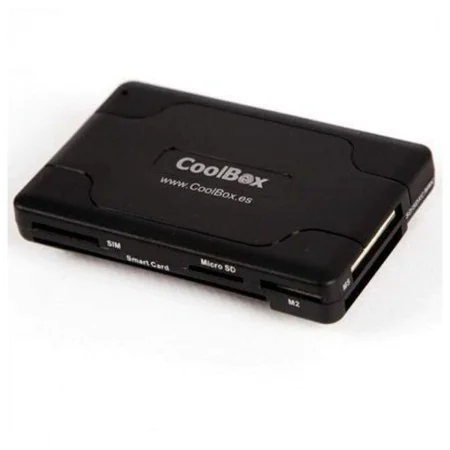 Lecteur de Cartes Externe CoolBox CRE-065A Noir de CoolBox, Lecteurs de carte mémoire externes - Réf : S0239828, Prix : 14,82...