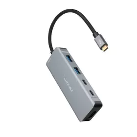 USB Hub NANOCABLE 10.16.1006 Grey by NANOCABLE, USB hubs - Ref: S0240369, Price: 24,77 €, Discount: %