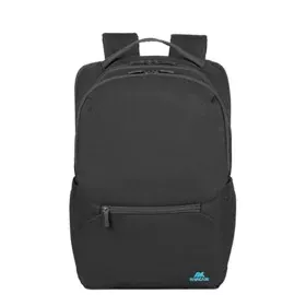 Laptop Backpack Rivacase Ulsan Black 18 x 29 x 43 cm 15.6" by Rivacase, Bags and covers for laptops and netbooks - Ref: S0240...