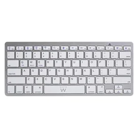 Teclado Bluetooth Ewent EW3161 Branco Prateado de Ewent, Teclados - Ref: S0241068, Preço: 16,38 €, Desconto: %