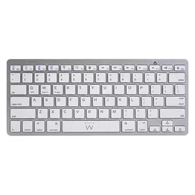 Bluetooth-Tastatur Ewent EW3161 Weiß Silberfarben von Ewent, Tastaturen - Ref: S0241068, Preis: 16,38 €, Rabatt: %