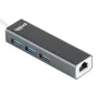 Hub USB-C iggual IGG319253 Noir Gris de iggual, Hubs USB - Réf : S0241378, Prix : 18,28 €, Remise : %