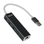 Hub USB iggual IGG319260 Noir Gris de iggual, Hubs USB - Réf : S0241384, Prix : 17,65 €, Remise : %