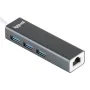 Hub USB iggual IGG319260 Noir Gris de iggual, Hubs USB - Réf : S0241384, Prix : 17,65 €, Remise : %