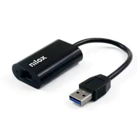 Câble adaptateur Nilox Ethernet (RJ-45) USB-A de Nilox, Accessoires pour claviers et souris - Réf : S0241564, Prix : 17,87 €,...