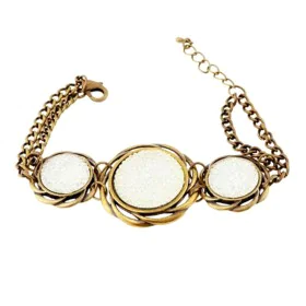 Bracelet Femme Cristian Lay 437080 Blanc Acier Doré (19 cm) de Cristian Lay, Bracelets - Réf : S0303250, Prix : 12,10 €, Remi...