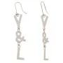 Boucles d´oreilles Femme V&L VJ0257PE (3 cm) de V&L, Boucles d'oreilles - Réf : S0303671, Prix : 13,31 €, Remise : %