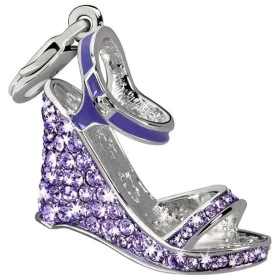 Woman's charm link Glamour GS2-19 | Purple (4 cm) by Glamour, Clasp Charms - Ref: S0304206, Price: 17,97 €, Discount: %