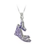 Pendentif Femme Glamour GS2-19 | Violet (4 cm) de Glamour, Charms avec fermoir - Réf : S0304206, Prix : 17,97 €, Remise : %