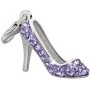 Pendentif Femme Glamour GS3-19 | Violet (4 cm) de Glamour, Charms avec fermoir - Réf : S0304208, Prix : 17,97 €, Remise : %