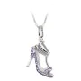 Pendentif Femme Glamour GS4-19 | Violet (4 cm) de Glamour, Charms avec fermoir - Réf : S0304210, Prix : 17,25 €, Remise : %