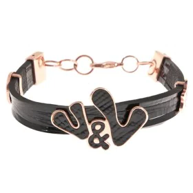 Ladies'Bracelet Victorio & Lucchino VJ0267BR Black Pink Steel by Victorio & Lucchino, Bracelets - Ref: S0309154, Price: 41,90...