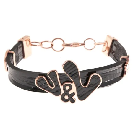 Bracciale Donna Victorio & Lucchino VJ0267BR Nero Rosa Acciaio di Victorio & Lucchino, Bracciali - Rif: S0309154, Prezzo: 40,...