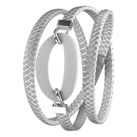 Bracelet Femme Panarea BM1B21 Blanc Argent Argenté (60 cm) de Panarea, Bracelets - Réf : S0309830, Prix : 51,64 €, Remise : %