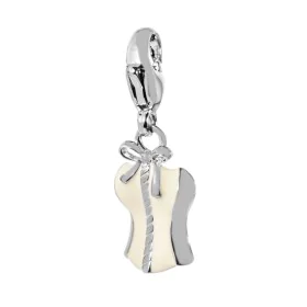 Charm da Donna Ti Sento 8171SI Bianco (2 cm) di Ti Sento, Fermagli Charm - Rif: S0310885, Prezzo: 9,68 €, Sconto: %