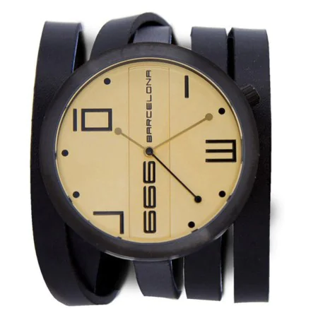 Montre Unisexe 666 Barcelona 666-175 (Ø 45 mm) de 666 Barcelona, Montres bracelet - Réf : S0315616, Prix : 19,15 €, Remise : %