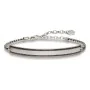 Bracelete unissexo Thomas Sabo LBA0009-643-11 Prateado Preto 19 cm 15-18 cm de Thomas Sabo, Pulseiras - Ref: S0323718, Preço:...