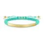 Bracelete feminino Thomas Sabo LBA0060-848-1 Azul Prata Dourado de Thomas Sabo, Pulseiras - Ref: S0323729, Preço: 63,91 €, De...