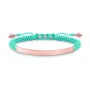 Bracelete feminino Thomas Sabo LBA0062-597-1 Azul Ouro rosa Prata de Thomas Sabo, Pulseiras - Ref: S0323731, Preço: 63,91 €, ...