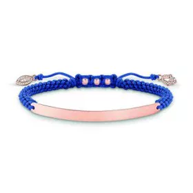 Bracelete feminino Thomas Sabo LBA0068-898-1 Azul Ouro rosa Prata de Thomas Sabo, Pulseiras - Ref: S0323734, Preço: 76,77 €, ...