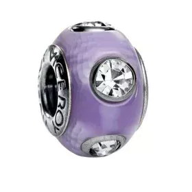 Perle de verre Femme Viceroy VMM0050-07 Violet (1 cm) de Viceroy, Charms et perles - Réf : S0323794, Prix : 14,63 €, Remise : %