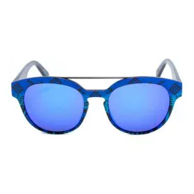 Lunettes de soleil Unisexe Italia Independent 0900INX-022-000 Bleu (ø 50 mm) de Italia Independent, Lunettes et accessoires -...