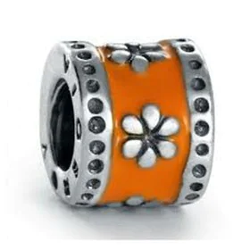 Perle de verre Femme Viceroy VMM0088-04 Orange 1 cm de Viceroy, Charms et perles - Réf : S0336019, Prix : 10,21 €, Remise : %