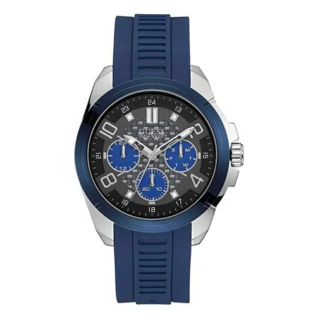 Orologio Uomo Guess W1050G1 (Ø 47 mm) di Guess, Orologi da polso - Rif: S0336114, Prezzo: 92,23 €, Sconto: %