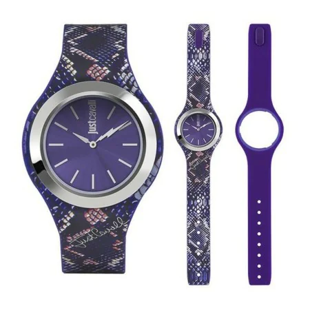 Montre Femme Just Cavalli JCW1L019P03 (Ø 33 mm) de Just Cavalli, Montres bracelet - Réf : S0336880, Prix : 22,34 €, Remise : %