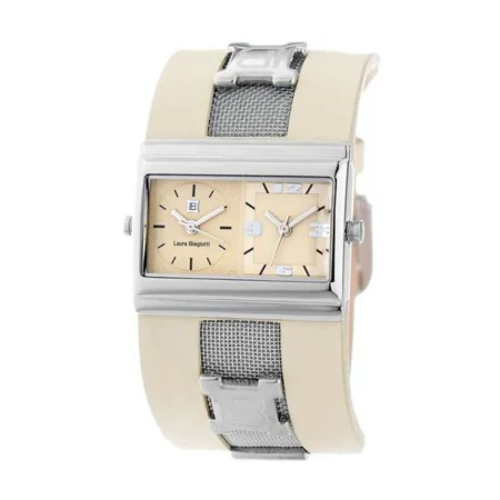 Ladies' Watch Laura Biagiotti LB0047-BEIGE (Ø 34 mm) by Laura Biagiotti, Wrist Watches - Ref: S0341115, Price: 18,56 €, Disco...