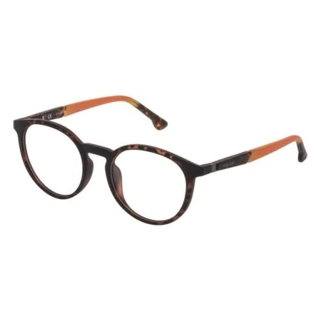 Men'Spectacle frame Police VPL878520878 Dark Havana (ø 52 mm) by Police, Glasses and accessories - Ref: S0347821, Price: 45,1...