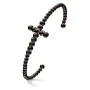 Bracelet Folli Follie 1B17T001K Noir (17 cm) de Folli Follie, Joncs - Réf : S0349224, Prix : 21,07 €, Remise : %