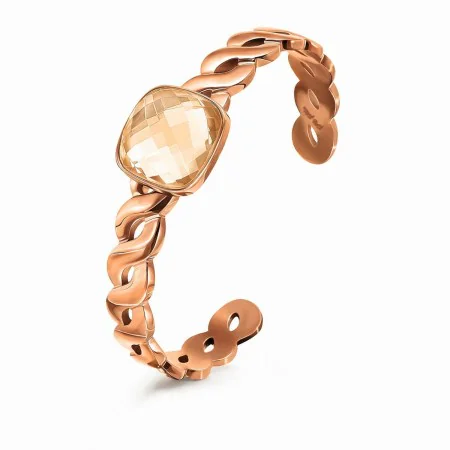 Bracelet Folli Follie 3B15T013RS Rose (17 cm) de Folli Follie, Joncs - Réf : S0349244, Prix : 33,52 €, Remise : %