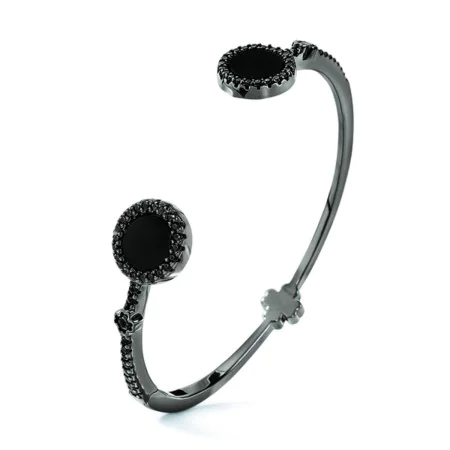 Bracelet Folli Follie 3B18S039KKK Noir de Folli Follie, Joncs - Réf : S0349601, Prix : 58,29 €, Remise : %