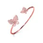 Bracelet Folli Follie Papillons Argent 925 (Ø 55 mm) de Folli Follie, Joncs - Réf : S0349938, Prix : 36,38 €, Remise : %