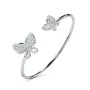 Bracelet Folli Follie Papillons Argent 925 (Ø 55 mm) de Folli Follie, Joncs - Réf : S0349938, Prix : 36,38 €, Remise : %