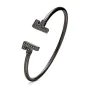 Bracelet Folli Follie F Sterling silver (Ø 58 mm) by Folli Follie, Bangles - Ref: S0349939, Price: 28,73 €, Discount: %