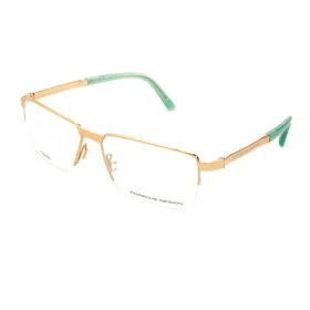 Monture de Lunettes Homme Porsche P8251-E Doré (ø 56 mm) de Porsche, Lunettes et accessoires - Réf : S0351479, Prix : 95,58 €...