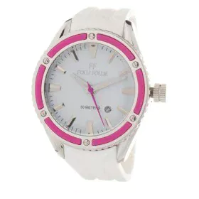 Montre Femme Folli Follie WF0T027ZDP_WHITE (Ø 45 mm) de Folli Follie, Montres bracelet - Réf : S0353076, Prix : 56,54 €, Remi...