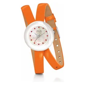 Relógio feminino Folli Follie WF13F030SSO_ORANGE (Ø 28 mm) de Folli Follie, Relógios com braselete - Ref: S0353125, Preço: 38...