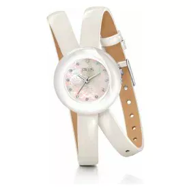 Montre Femme Folli Follie WF13F030SSW_WHITE (Ø 28 mm) de Folli Follie, Montres bracelet - Réf : S0353127, Prix : 37,10 €, Rem...