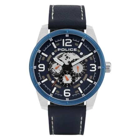 Men's Watch Police PL15663JSTBL03 (Ø 48 mm) by Police, Wrist Watches - Ref: S0353458, Price: 87,46 €, Discount: %