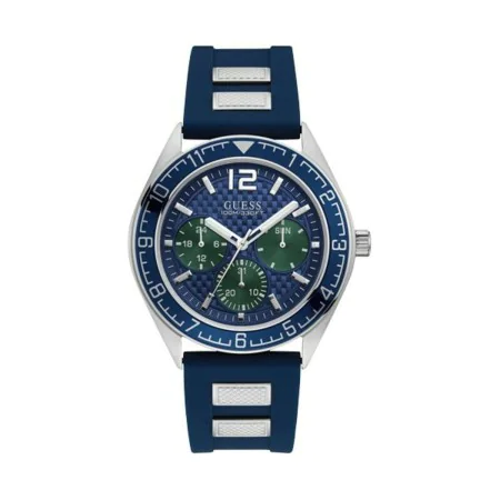 Montre Homme Guess W1167G1 (Ø 46 mm) de Guess, Montres bracelet - Réf : S0354252, Prix : 68,63 €, Remise : %