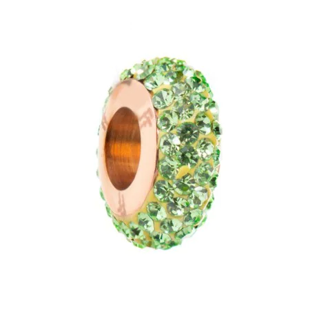 Perle de verre Femme Folli Follie 3POTO24RE Vert (2 cm) de Folli Follie, Charms et perles - Réf : S0355260, Prix : 13,50 €, R...