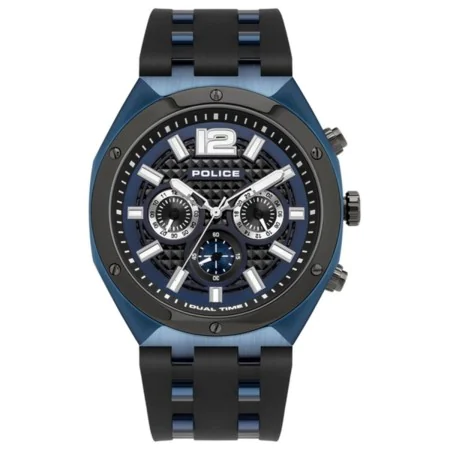 Herrenuhr Police PL15995JSBLU03P (Ø 46 mm) von Police, Armbanduhren - Ref: S0355805, Preis: 110,67 €, Rabatt: %