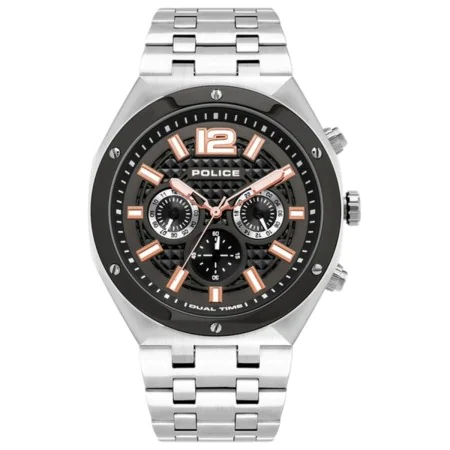 Relógio masculino Police PL15995JSTU.61M (Ø 46 mm) de Police, Relógios com braselete - Ref: S0355807, Preço: 120,73 €, Descon...