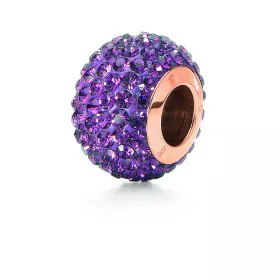 Perle de verre Femme Folli Follie 3P0T023RX Violet 1 cm de Folli Follie, Charms et perles - Réf : S0356070, Prix : 12,10 €, R...