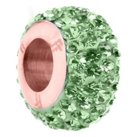 Perle de verre Femme Folli Follie 3POTO23RE Vert (1,5 cm) de Folli Follie, Charms et perles - Réf : S0356178, Prix : 17,36 €,...