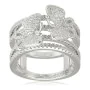 Bague Femme Folli Follie 3R17S086C de Folli Follie, Bagues - Réf : S0356882, Prix : 36,38 €, Remise : %